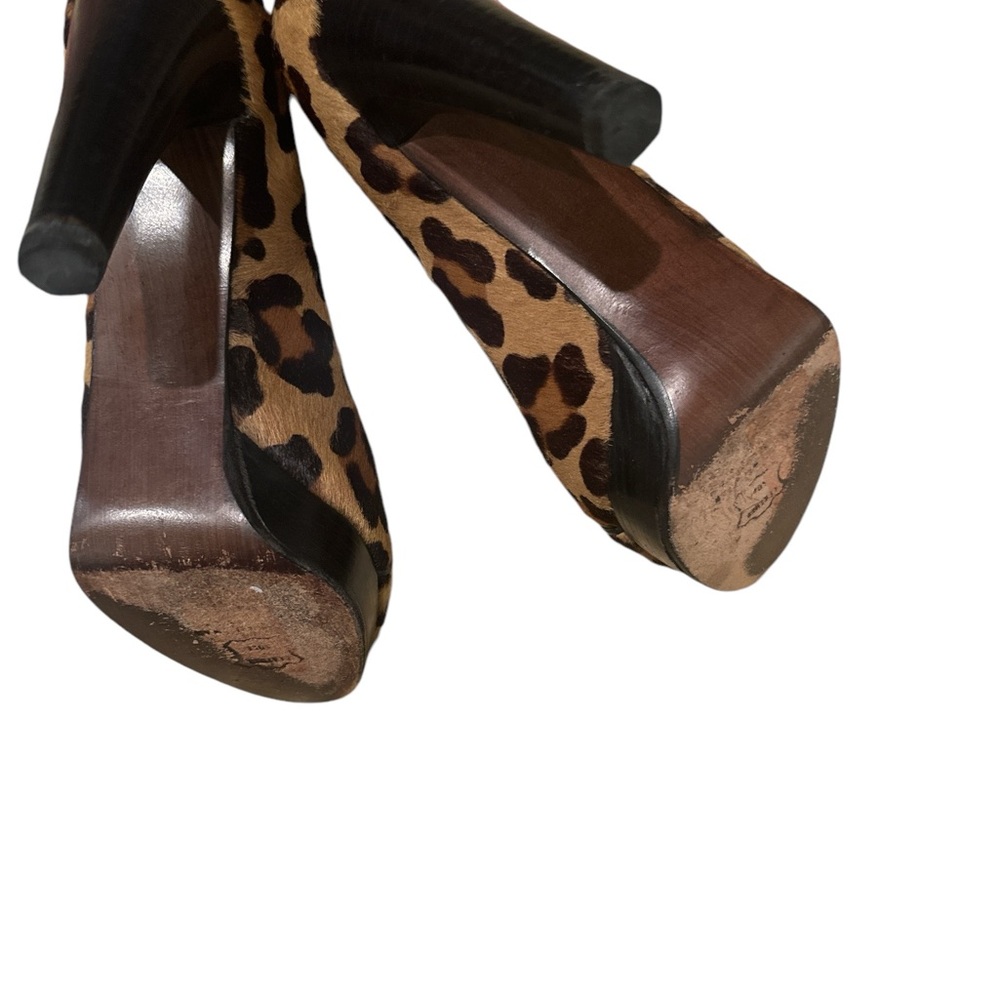 Stuart Weitzman Platform Heel Open Toe Pumps - image 5